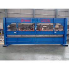 4m manual sheet metal cutting and bending machine